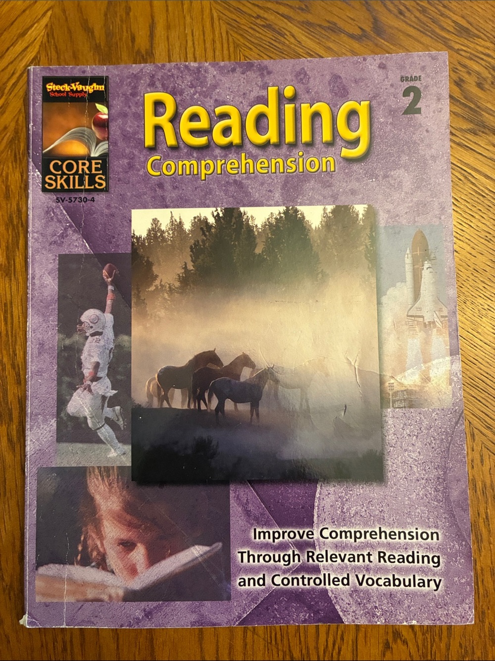 Core Skills Reading Comprehension Book - Purple Cover